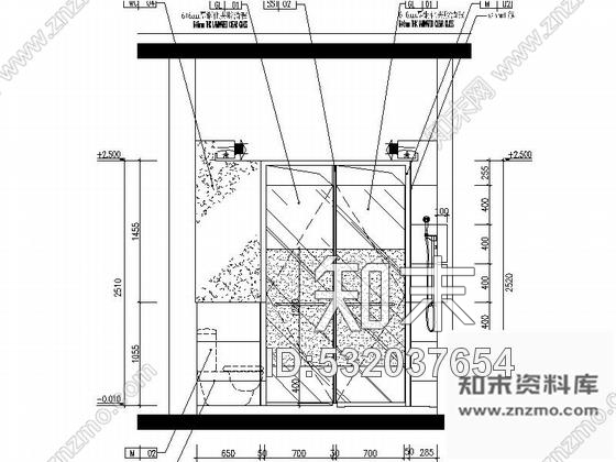 施工图河北某五星级豪华酒店标准双人间室内装修施工图cad施工图下载【ID:532037654】