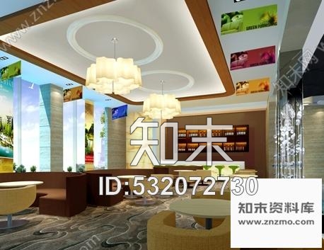 施工图深圳中心商贸区现代售楼处室内CAD装修图含效果cad施工图下载【ID:532072730】