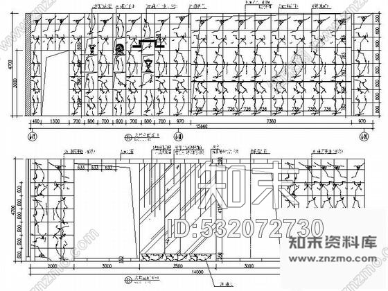 施工图深圳中心商贸区现代售楼处室内CAD装修图含效果cad施工图下载【ID:532072730】