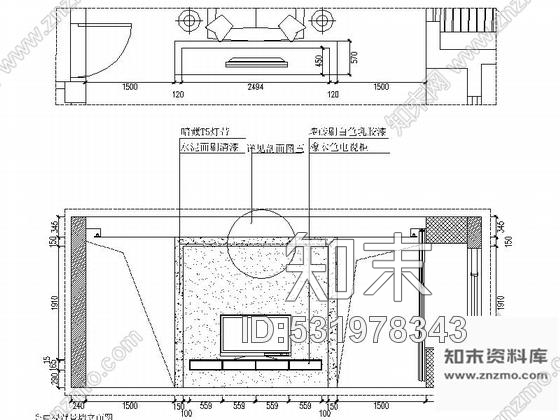 施工图扬州精品现代风格三层联排别墅样板间CAD装修施工图含效果cad施工图下载【ID:531978343】