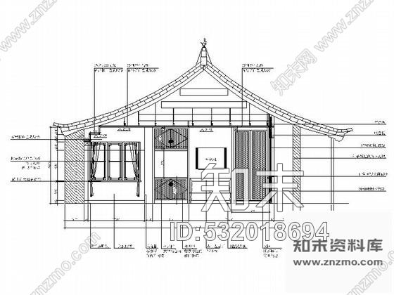 施工图云南丽江某古建酒店客栈装修图施工图下载【ID:532018694】