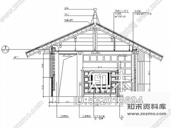 施工图云南丽江某古建酒店客栈装修图施工图下载【ID:532018694】