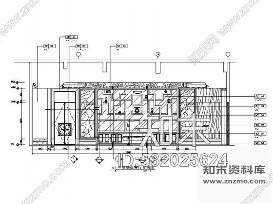 施工图东莞五星级大酒店特色风情餐厅CAD装修施工图施工图下载【ID:532025624】