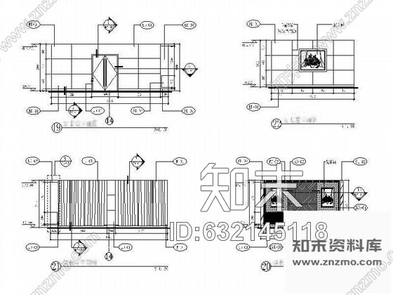 施工图国际机场航空加油站建筑及内装图纸施工图下载【ID:632145118】