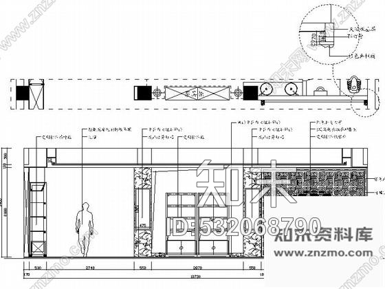 施工图河南省级农业龙头企业典雅新中式茶叶专卖店装修施工图含效果cad施工图下载【ID:532068790】