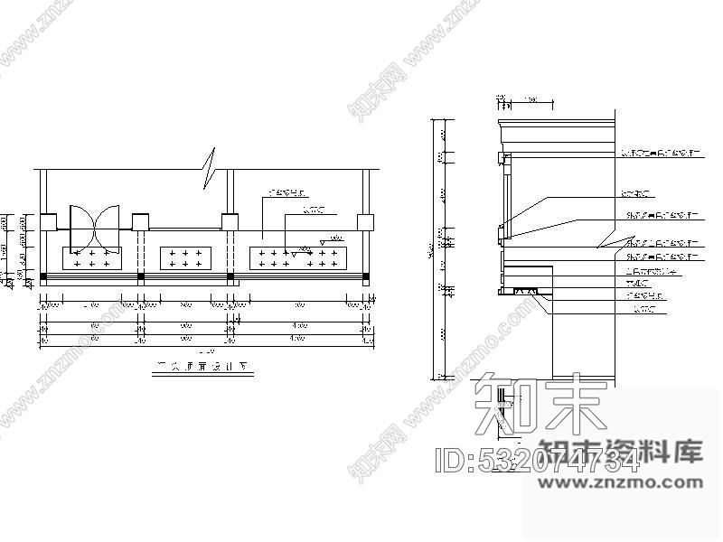 施工图株洲某SPA专卖店室内装修图cad施工图下载【ID:532074734】