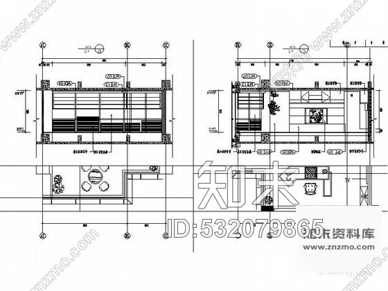施工图领导办公室室内装修图cad施工图下载【ID:532079865】