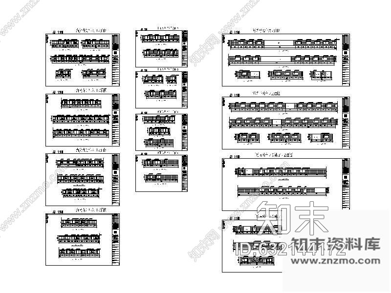 施工图天津某地铁装修图含效果cad施工图下载【ID:632144172】