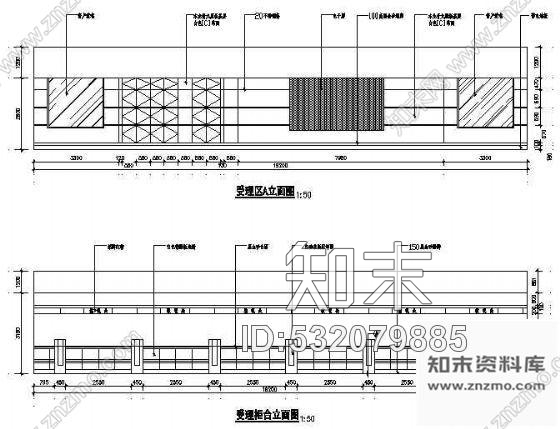 施工图某地税大厅装修图cad施工图下载【ID:532079885】