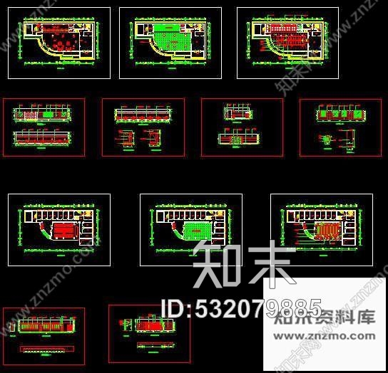 施工图某地税大厅装修图cad施工图下载【ID:532079885】