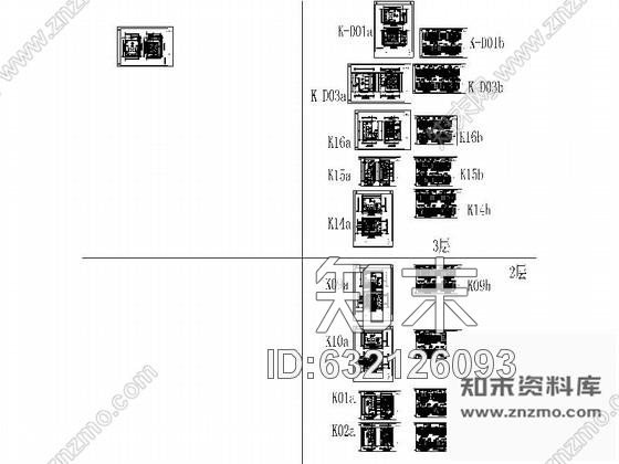 施工图广东清远市某民俗风情酒店KTV施工图cad施工图下载【ID:632126093】