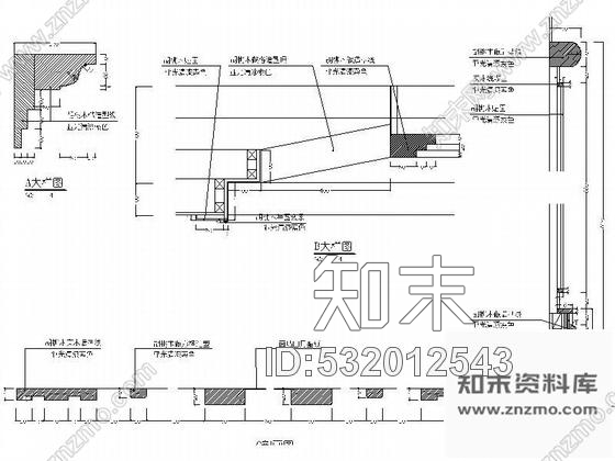 施工图国际酒店中餐厅包间装修图Ⅱcad施工图下载【ID:532012543】