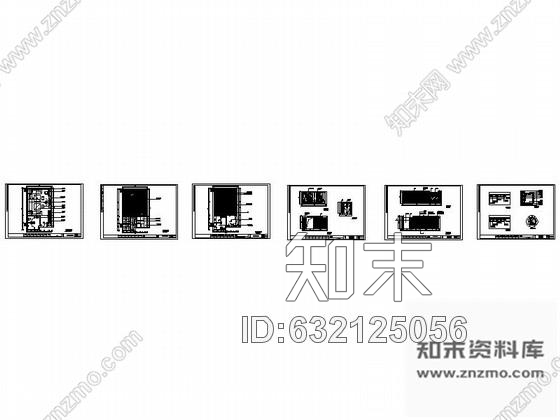 施工图北京奢华欧式会所KTV包间装修图cad施工图下载【ID:632125056】