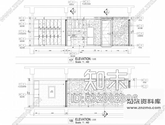 施工图四川知名工作室设计大型现代风格商业办公空间施工图含效果图和办公室物料表施工图下载【ID:532082896】