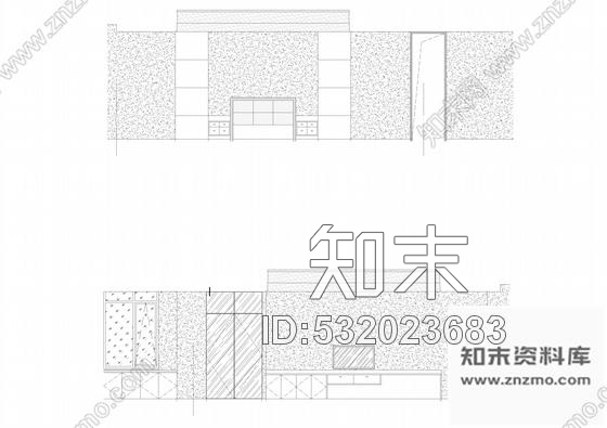 施工图精品酒店现代风格报告厅与贵宾室室内装修施工图含效果cad施工图下载【ID:532023683】