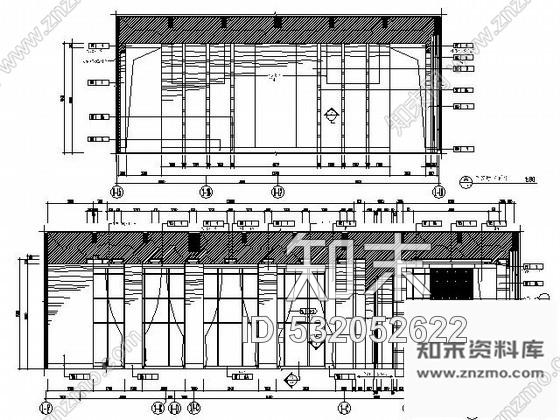 施工图五星酒店多功能会议室施工图cad施工图下载【ID:532052622】