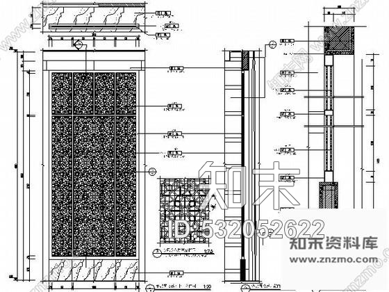 施工图五星酒店多功能会议室施工图cad施工图下载【ID:532052622】