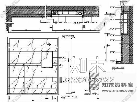 施工图五星酒店多功能会议室施工图cad施工图下载【ID:532052622】