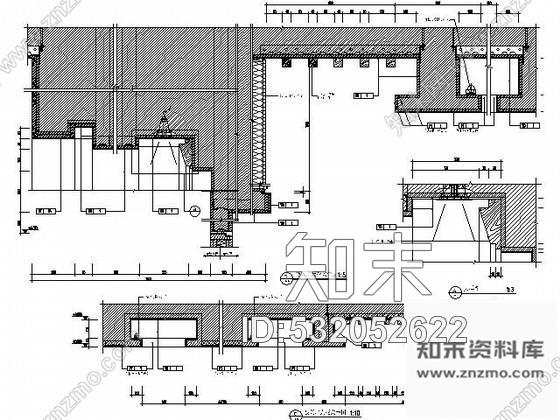 施工图五星酒店多功能会议室施工图cad施工图下载【ID:532052622】