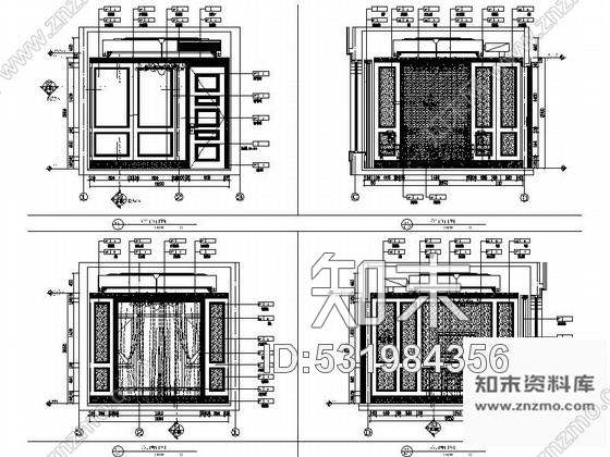 施工图启东旅游度假区奢华欧式三层别墅样板装修图(含方案)施工图下载【ID:531984356】