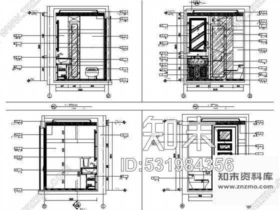 施工图启东旅游度假区奢华欧式三层别墅样板装修图(含方案)施工图下载【ID:531984356】