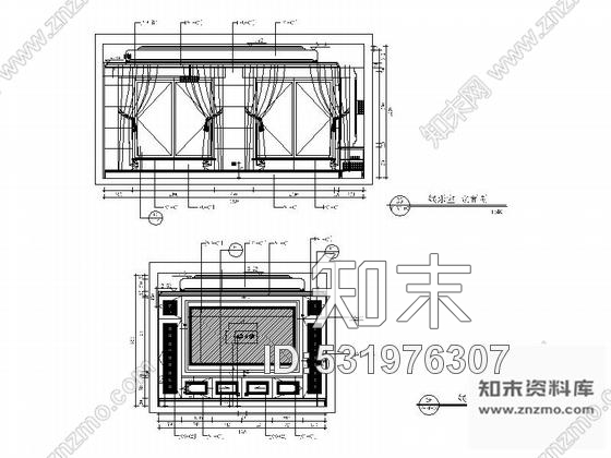 施工图内蒙整套豪华现代风格别墅室内装修施工图施工图下载【ID:531976307】