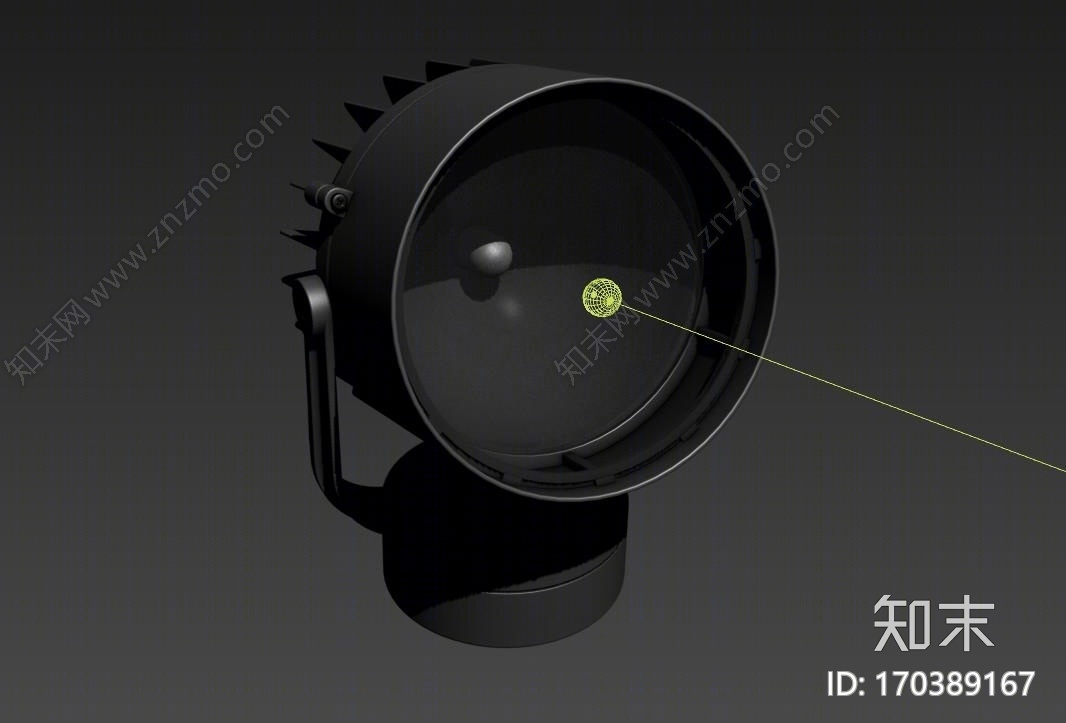 探照灯3d模型下载【id:170389167】