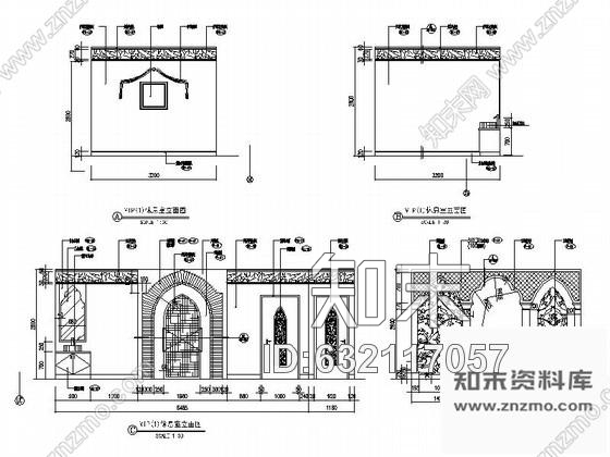 施工图酒店风情SPA包间室内装修施工图cad施工图下载【ID:632117057】