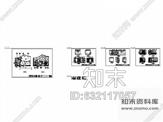 施工图酒店风情SPA包间室内装修施工图cad施工图下载【ID:632117057】