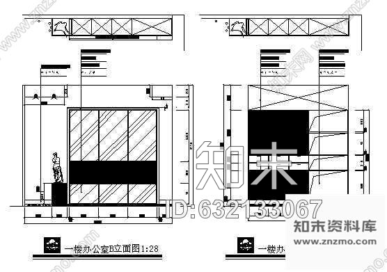 施工图美容院完整图cad施工图下载【ID:632133067】