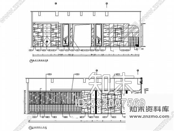 施工图江苏某知名酒店全日制餐厅室内施工图含效果cad施工图下载【ID:532007569】