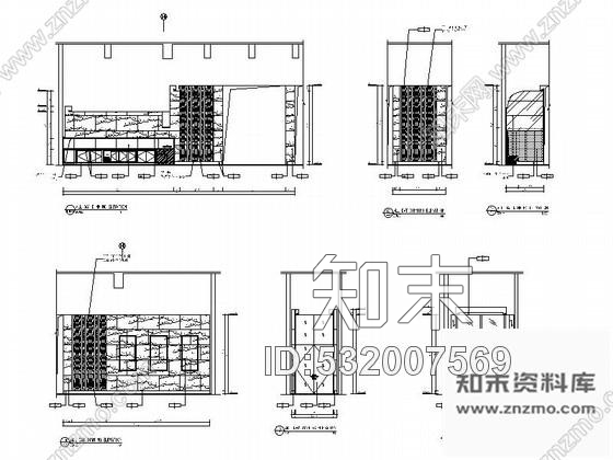 施工图江苏某知名酒店全日制餐厅室内施工图含效果cad施工图下载【ID:532007569】