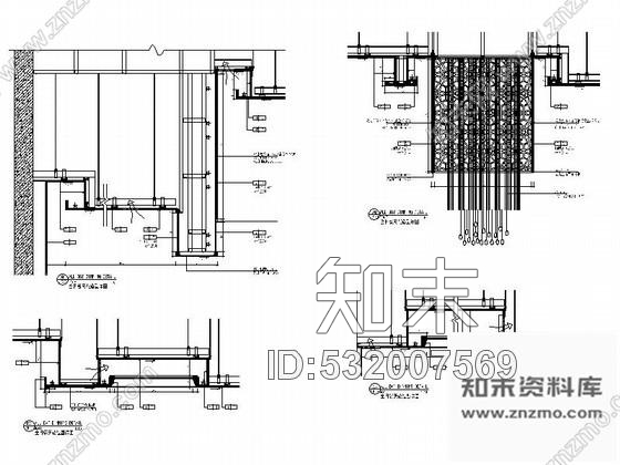 施工图江苏某知名酒店全日制餐厅室内施工图含效果cad施工图下载【ID:532007569】