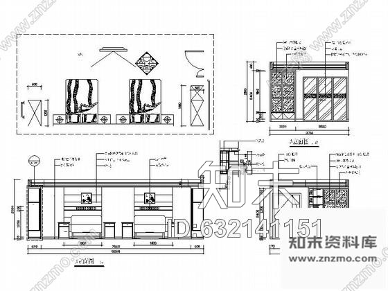 施工图东莞某人民医院6号住院楼室内装修图cad施工图下载【ID:632141151】