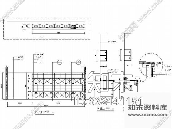 施工图东莞某人民医院6号住院楼室内装修图cad施工图下载【ID:632141151】