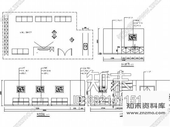 施工图东莞某人民医院6号住院楼室内装修图cad施工图下载【ID:632141151】