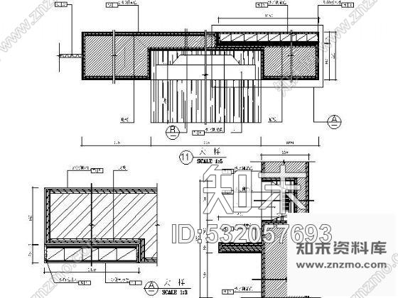 施工图东莞五星酒店豪华套房施工图cad施工图下载【ID:532057693】