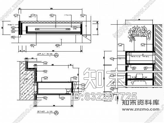 图块/节点酒店套房写字台详图cad施工图下载【ID:832207725】