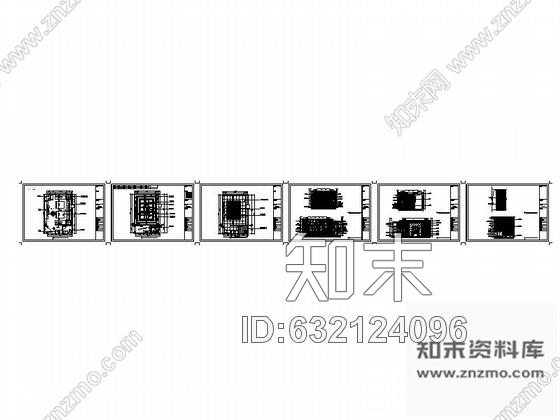 施工图时尚夜总会包厢室内装修图cad施工图下载【ID:632124096】