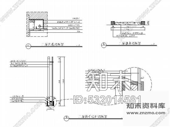 施工图江苏苏州某精品时尚酒吧全套装修图cad施工图下载【ID:532014581】