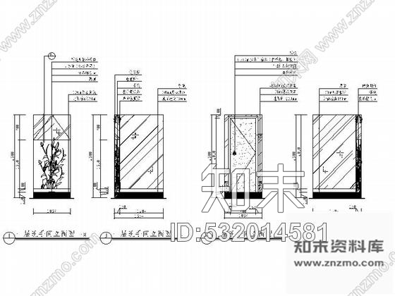 施工图江苏苏州某精品时尚酒吧全套装修图cad施工图下载【ID:532014581】