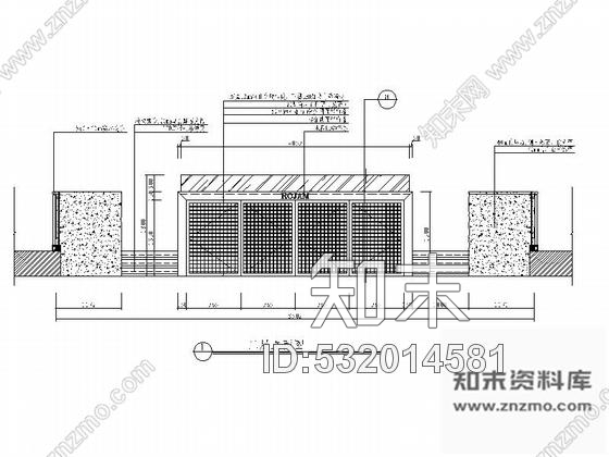 施工图江苏苏州某精品时尚酒吧全套装修图cad施工图下载【ID:532014581】