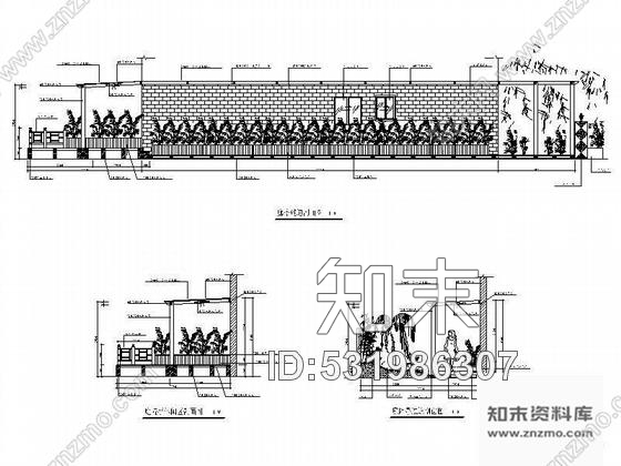 施工图成都三层花园别墅室内外设计装修图cad施工图下载【ID:531986307】