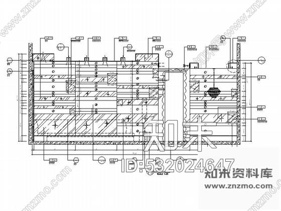 施工图广东五星级酒店简约现代KTV包间装修施工图cad施工图下载【ID:532024647】