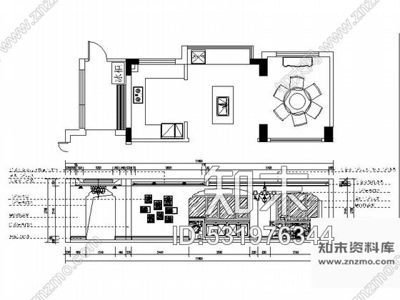 施工图江苏两层欧式风格别墅室内装修施工图含实景图cad施工图下载【ID:531976344】