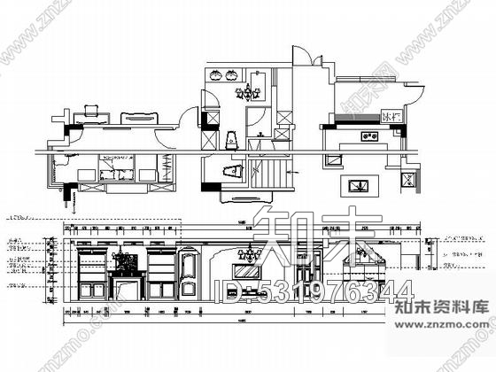 施工图江苏两层欧式风格别墅室内装修施工图含实景图cad施工图下载【ID:531976344】