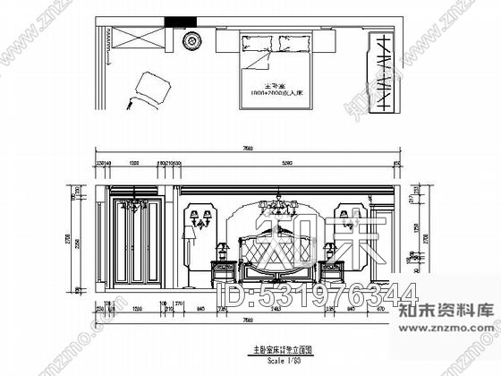 施工图江苏两层欧式风格别墅室内装修施工图含实景图cad施工图下载【ID:531976344】