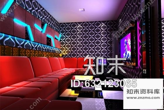 施工图深圳某超豪华量贩式KTV室内装修施工图含效果cad施工图下载【ID:632123065】