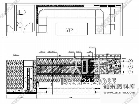 施工图深圳某超豪华量贩式KTV室内装修施工图含效果cad施工图下载【ID:632123065】