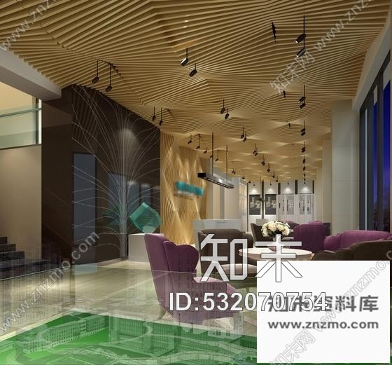 施工图河南某精品小区售楼处全套施工图含效果cad施工图下载【ID:532070754】